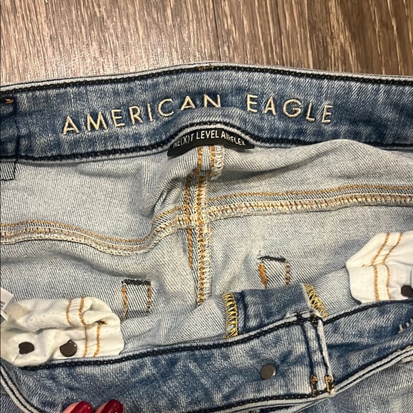 American Eagle Outfitters Blue Straight Jeans - Picture 2 of 4